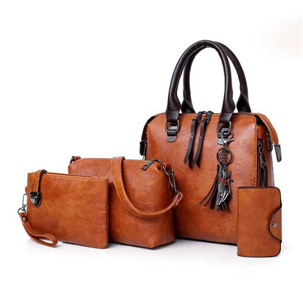 Famous Brands Designer Shoulder Bag 4pcs/set