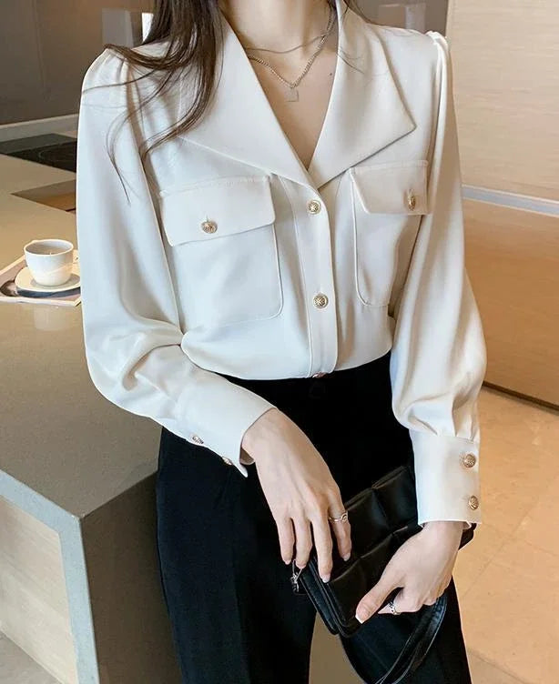 Simplicity Blouses Long Sleeve