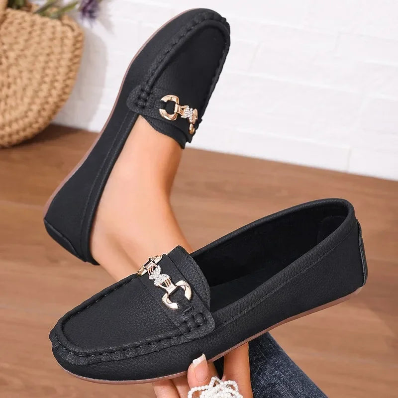 Women's Casual Slip on Mary Jane Shoes