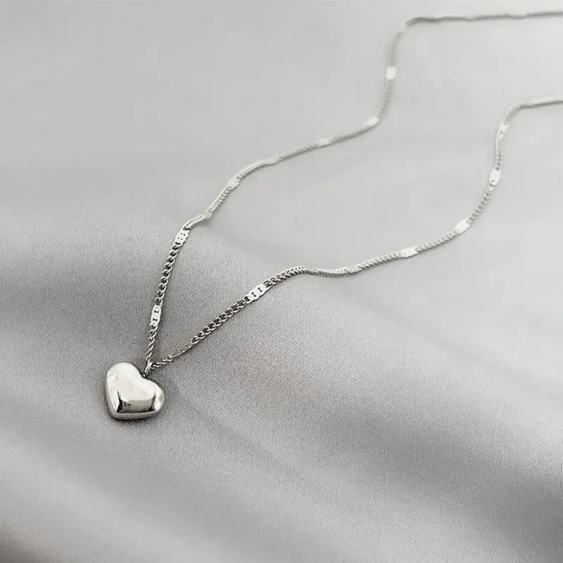 Cross-border Simple Sweet Love Pendant Necklace Jewelry