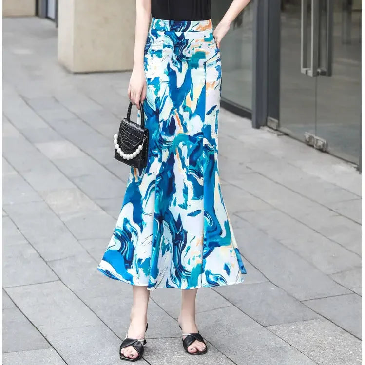 Tight High Waist Maxi Wrap Long Zipper