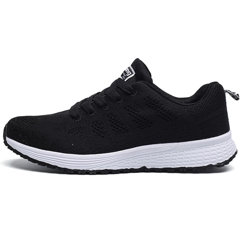 Casual Fashion Breathable Walking  Flat Sneakers