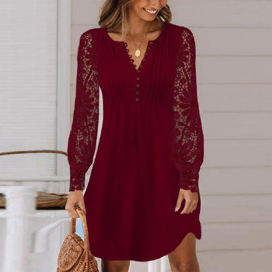Lace Lady Long Sleeved Dress