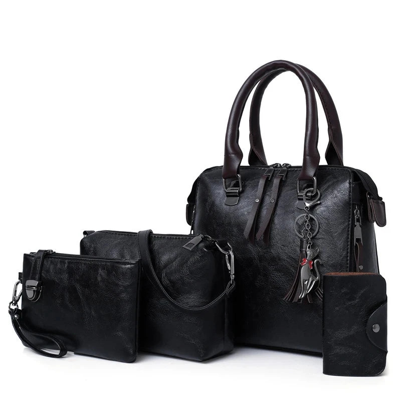 Famous Brands Designer Shoulder Bag 4pcs/set