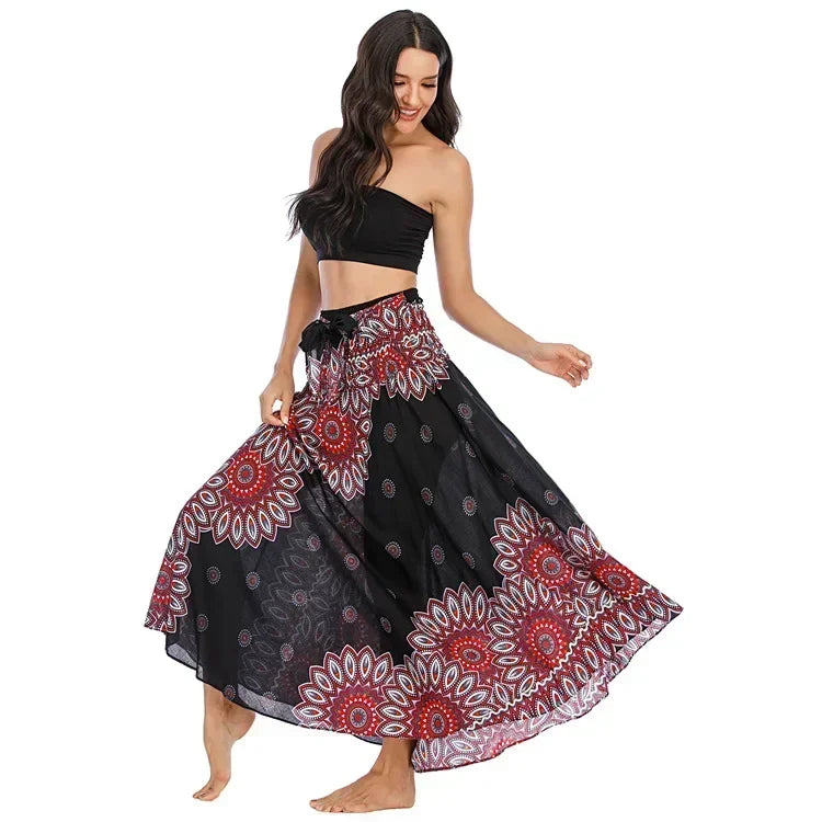 Long Skirts Boho Vintage