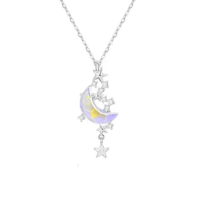 Exquisite Starry Sky Planet Luxury Temperament Necklace