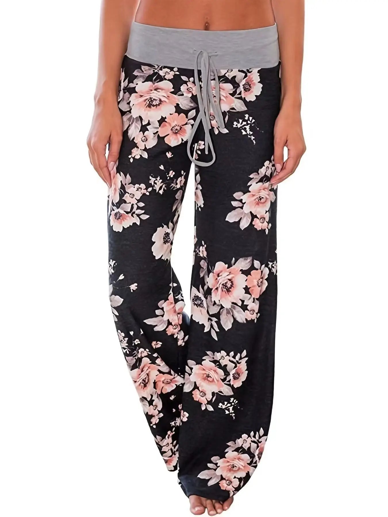 Wide Leg Yoga Lounge Pajama Pants