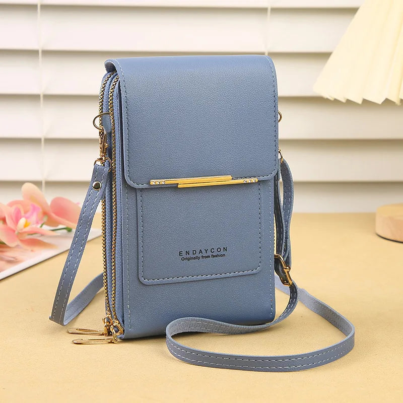 Crazy Bag Mobile Phone Card Holder Crossbody