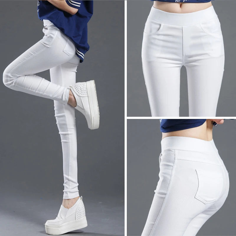 Casual Stretch Skinny Leggings  Pencil Pants