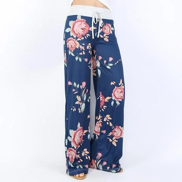 Wide Leg Yoga Lounge Pajama Pants