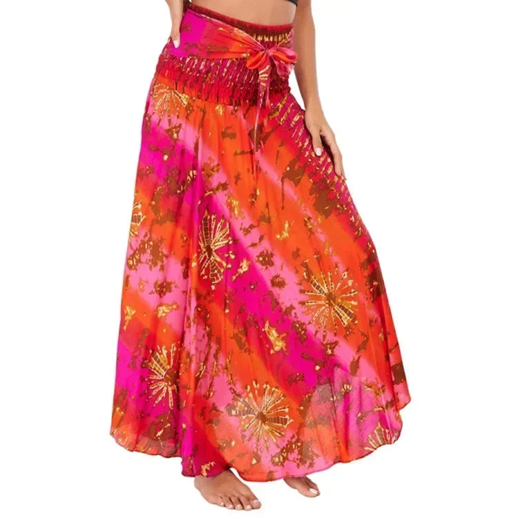 Long Skirts Boho Vintage