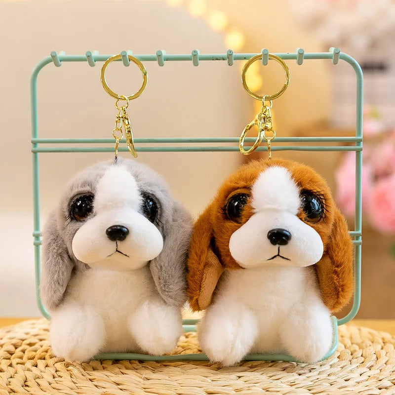 Big Eyes Long Eyelashes  Keychain Pendant Basset Pendant