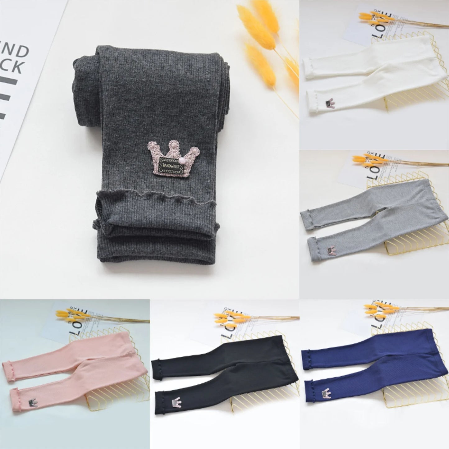 Baby Casual Leggings Thin Pants Princess  Socks