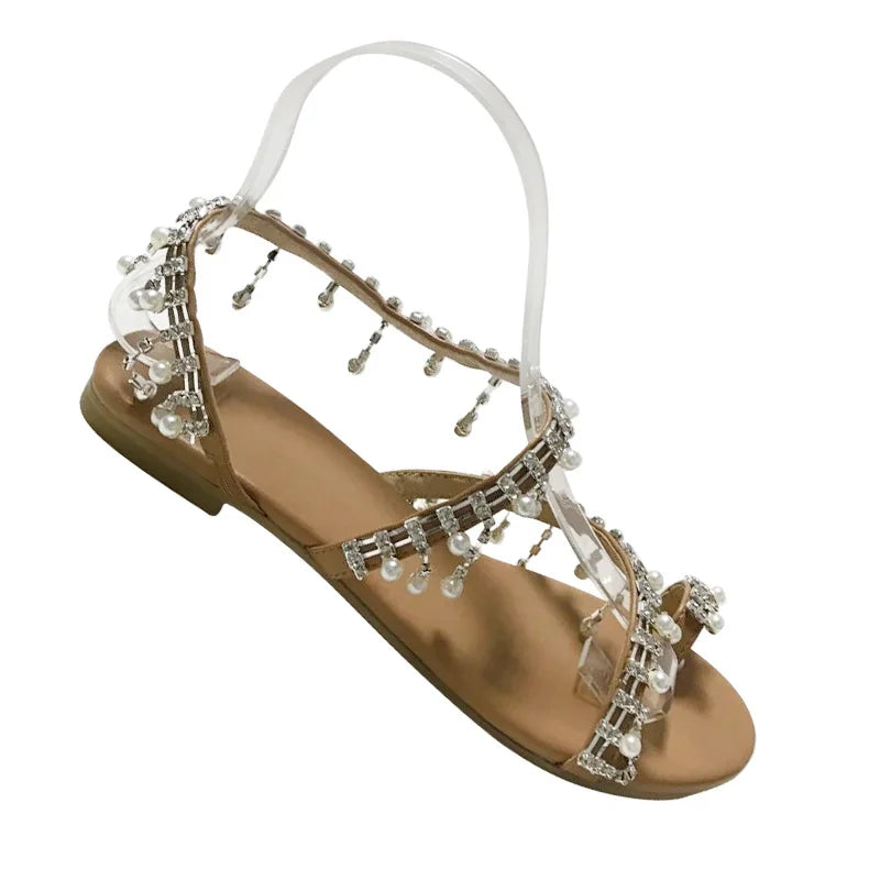 Ladies' Ankle Strap Open Toe Sandals