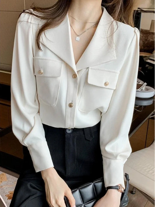 Simplicity Blouses Long Sleeve