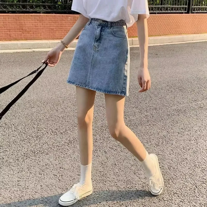 Denim High Waist Sexy Tight Hip Skirts