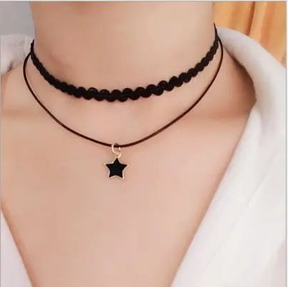 Black Velvet Choker Necklace  Sexy Lace Necklaces