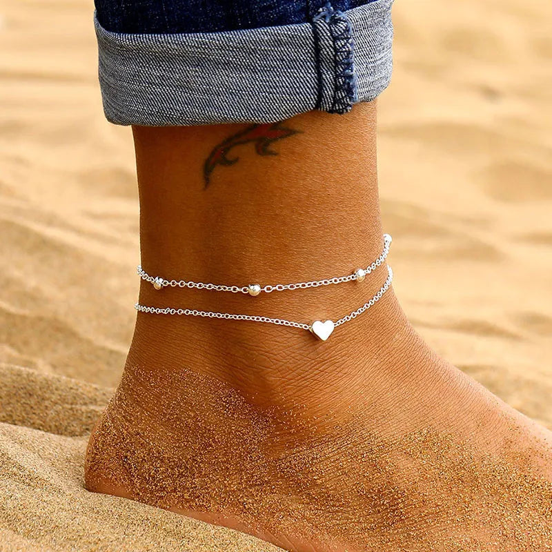 Sexy Anklet  Bracelet Cheville Barefoot Leg Chain