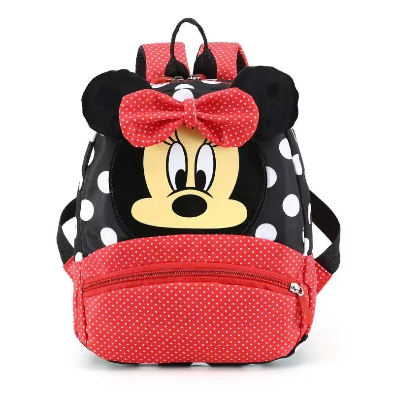 Disney Backpack Minnie Schoolbag For Kids Cartoon