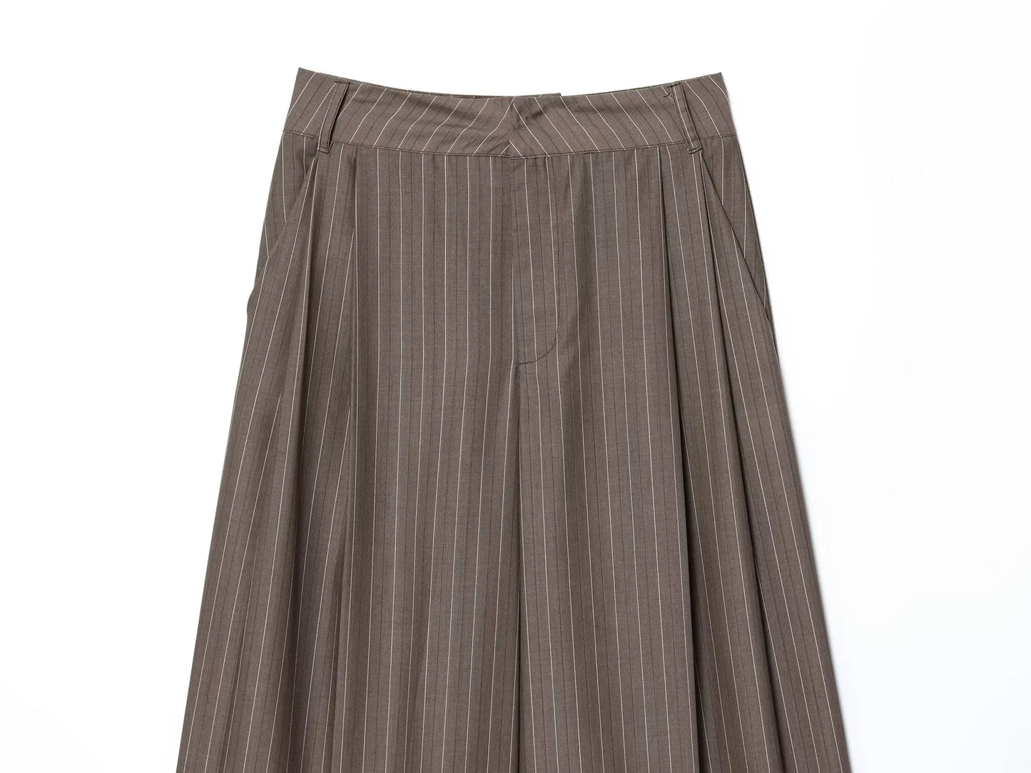 Striped Blazer Suit Slim Blazer Wide-leg Pants