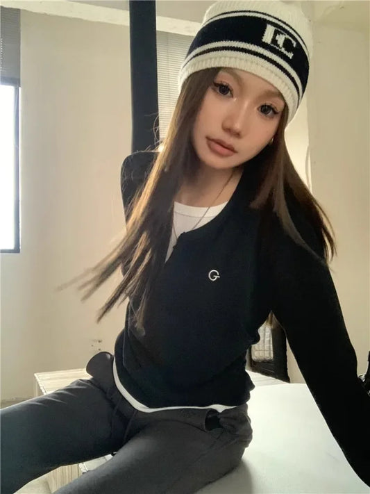 Winter Long Sleeves O-neck Tshirt For Women