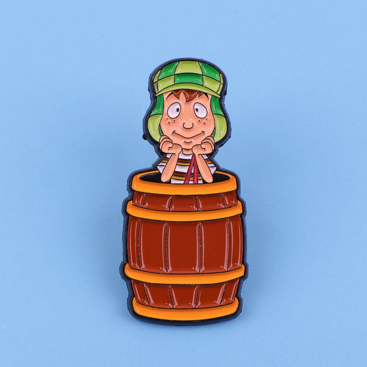 Cartoon Kid Enamel Pin  Pines Lapel Pin