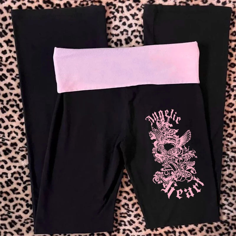 Metal Rock Lower garment Vintage Grunge Trousers