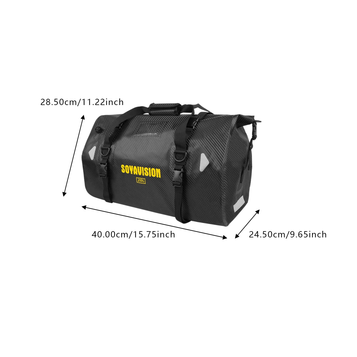 Motorcycle Dry Bag Waterproof Tail Duffle Bag