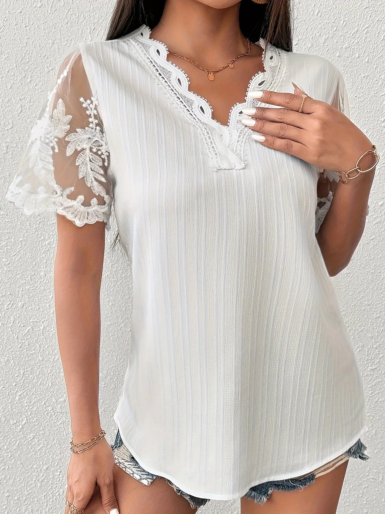 Casual Blouse Elegant Top