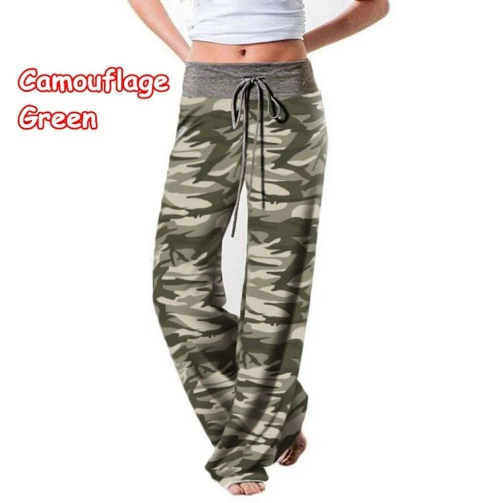 Wide Leg Yoga Lounge Pajama Pants