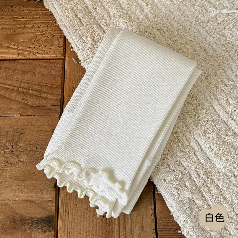 Girl Solid Kid Legging Toddler Skinny Cropped Trouser