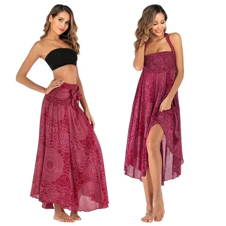 Long Skirts Boho Vintage