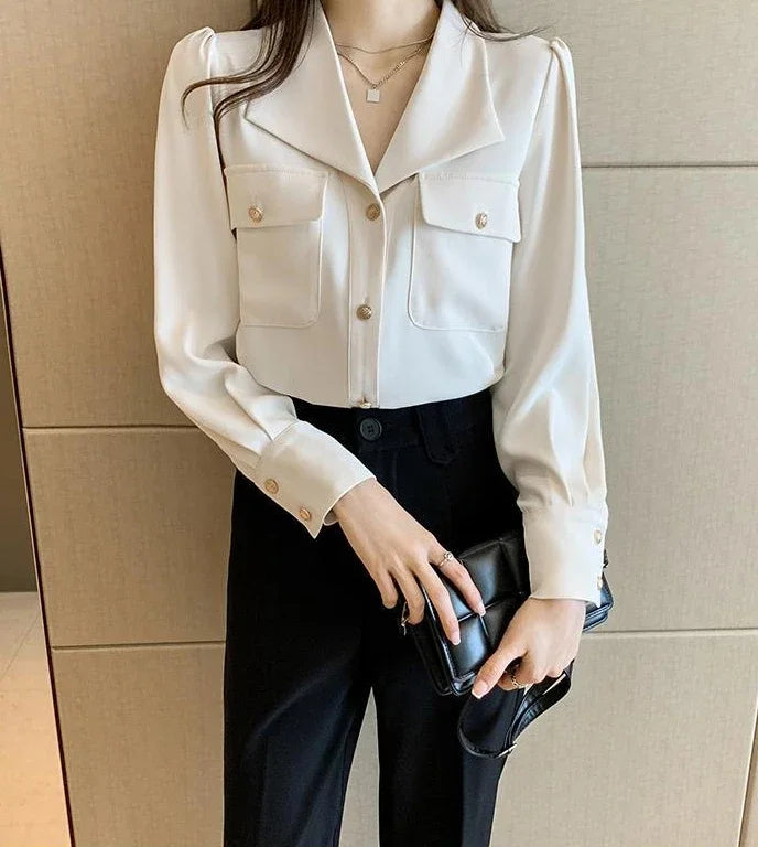 Simplicity Blouses Long Sleeve