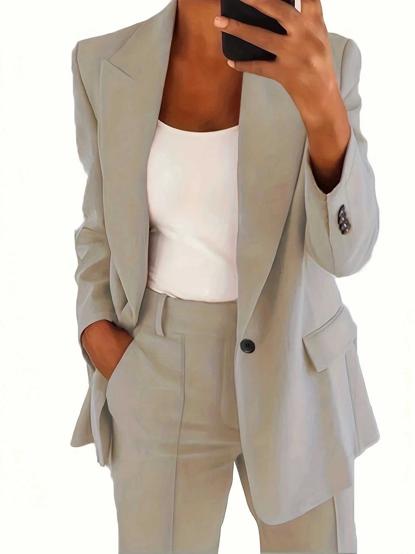 S-5XL Casual Long-sleeved  Plus Size Blazer