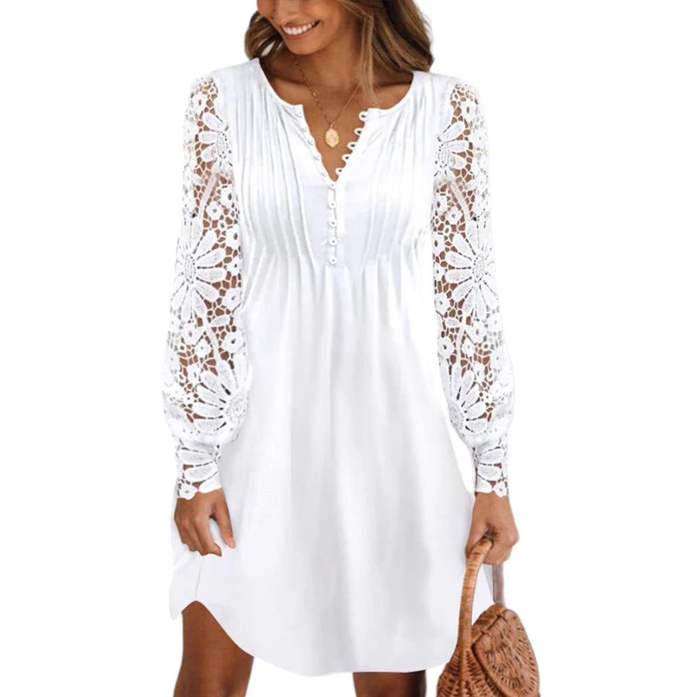 Lace Lady Long Sleeved Dress