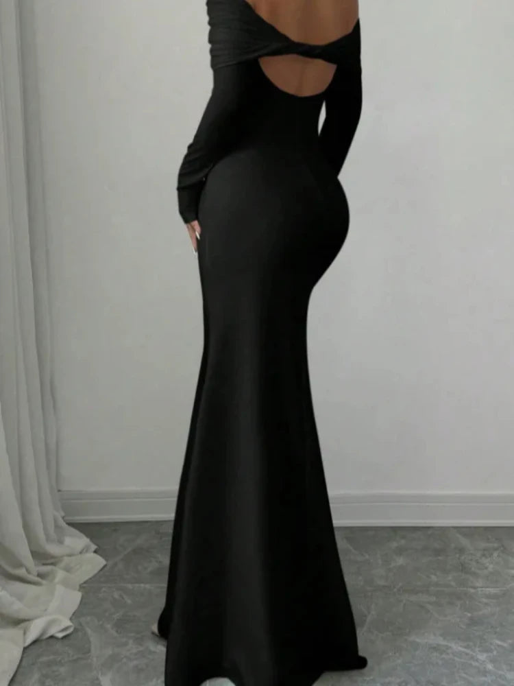 Sexy One Piece Collar Slim Fit High Waist