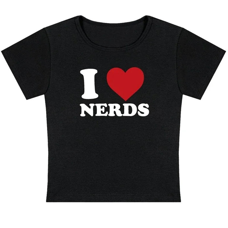 Short Sleeve Crop Sexy Tshirt