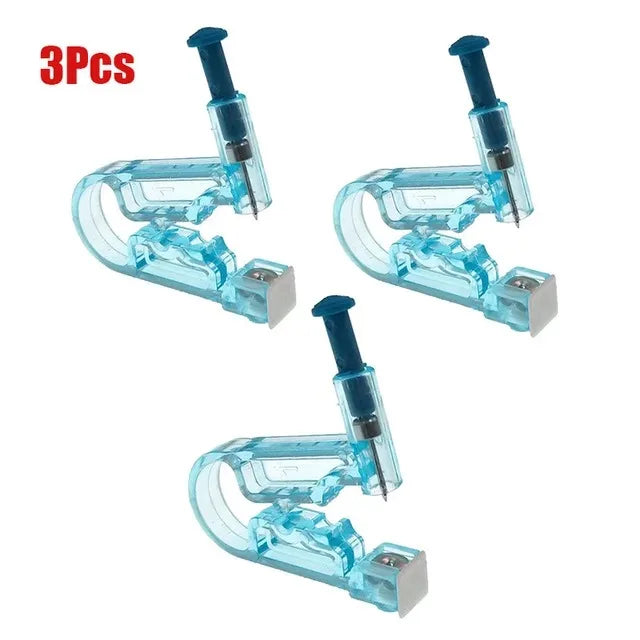 1/5pcs/Set Ear Piercing Gun Kit