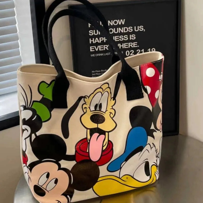 Women's Large Capacity Canvas Travel Shoulder Bag