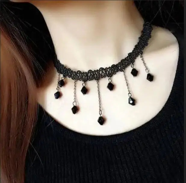 Black Velvet Choker Necklace  Sexy Lace Necklaces