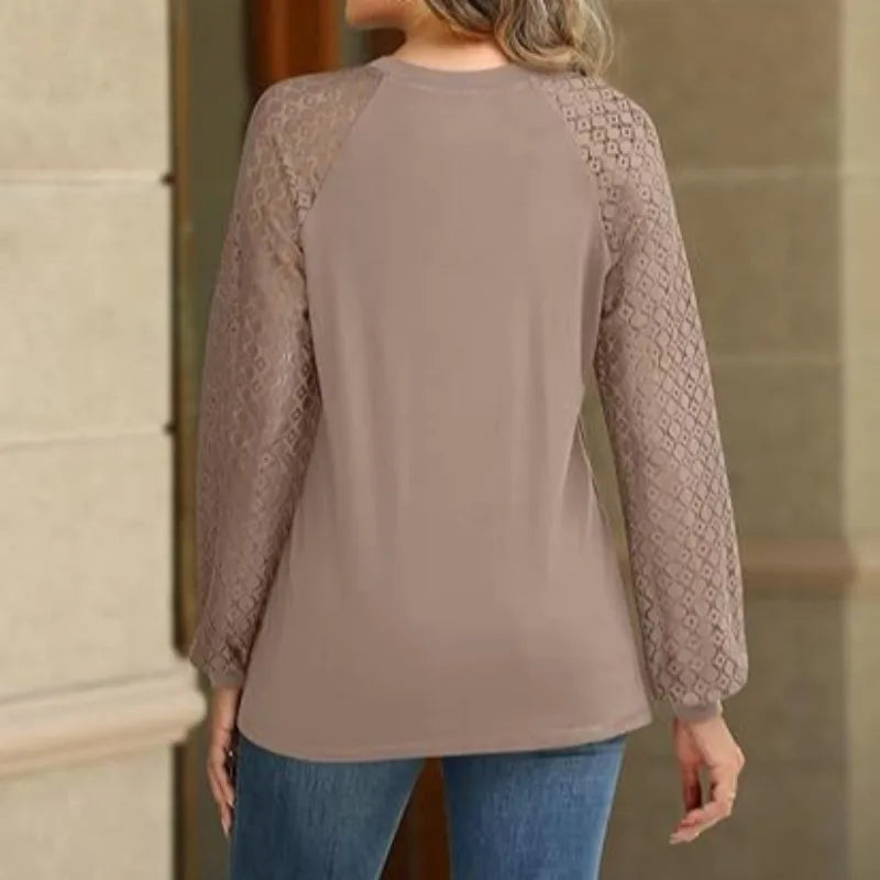 Solid Casual Loose Blouses