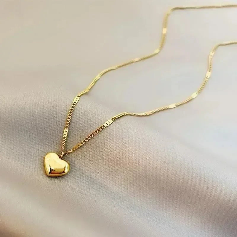 Cross-border Simple Sweet Love Pendant Necklace Jewelry