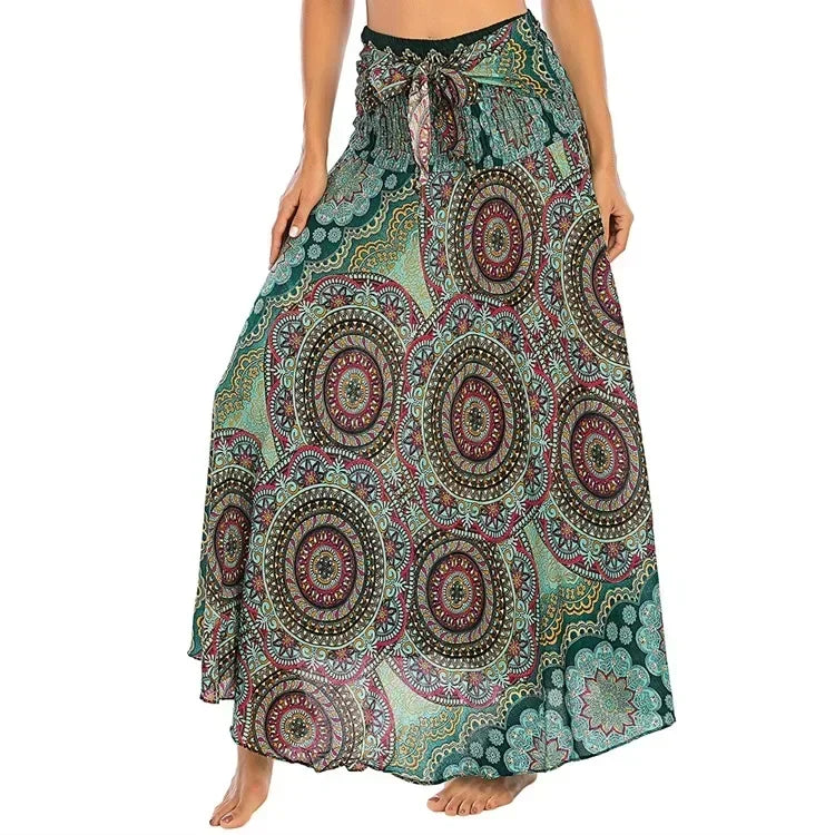 Long Skirts Boho Vintage