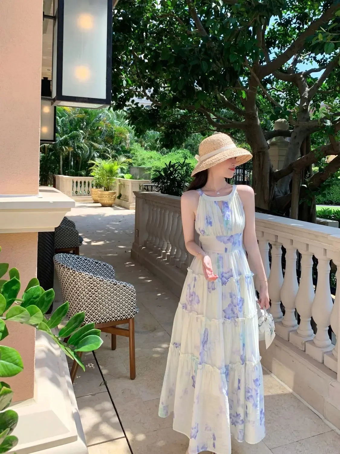 Sundress Off Shoulder Sleeveless Maxi