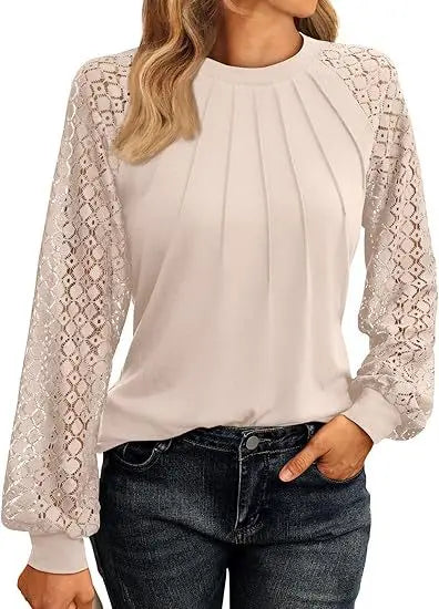 Solid Casual Loose Blouses