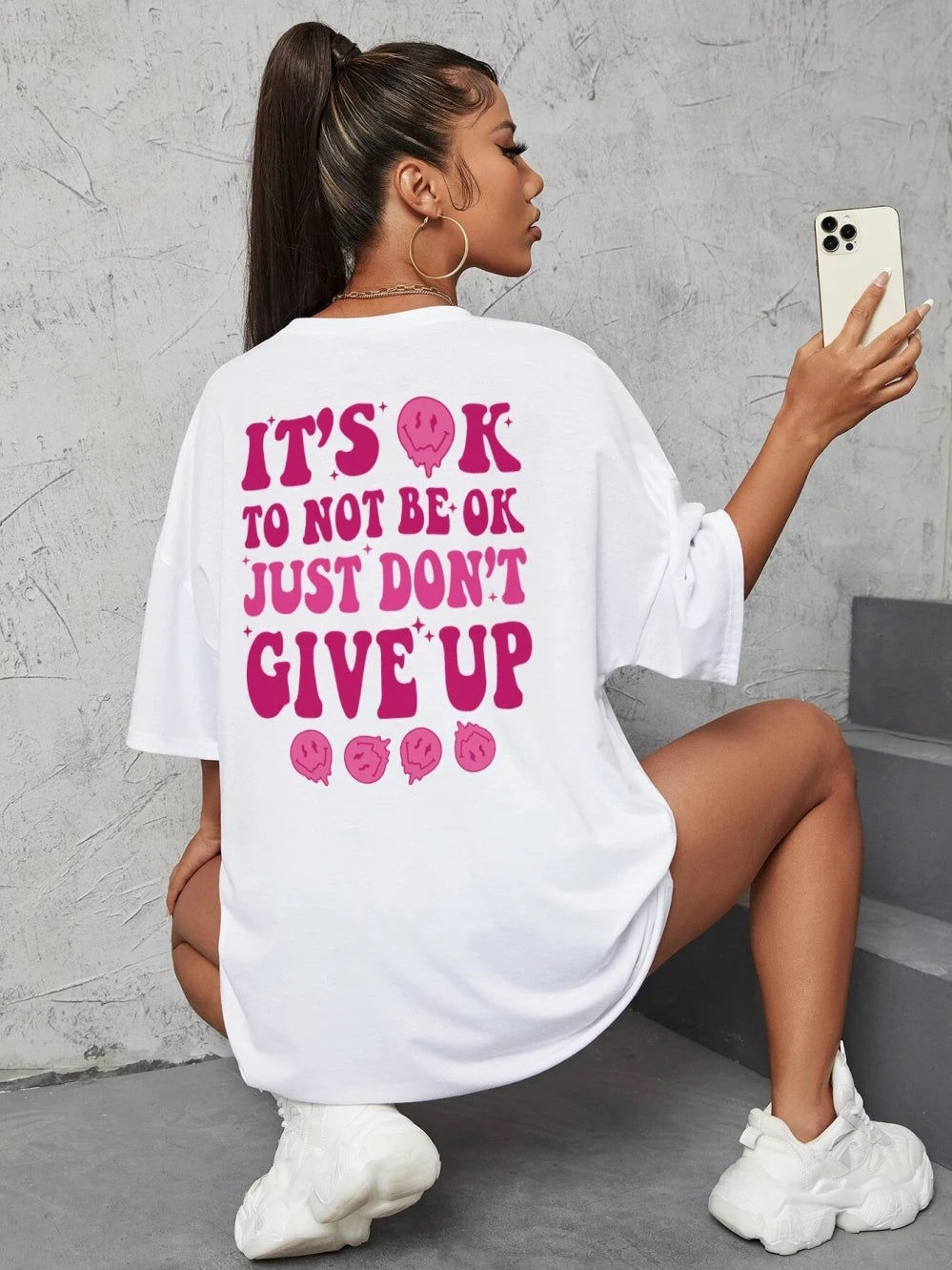 It'S Ok  Don'T Give Up Tshirt