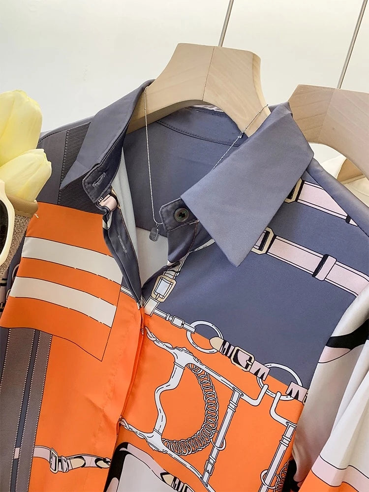 Luxury  Summer Long Sleeves Shirt