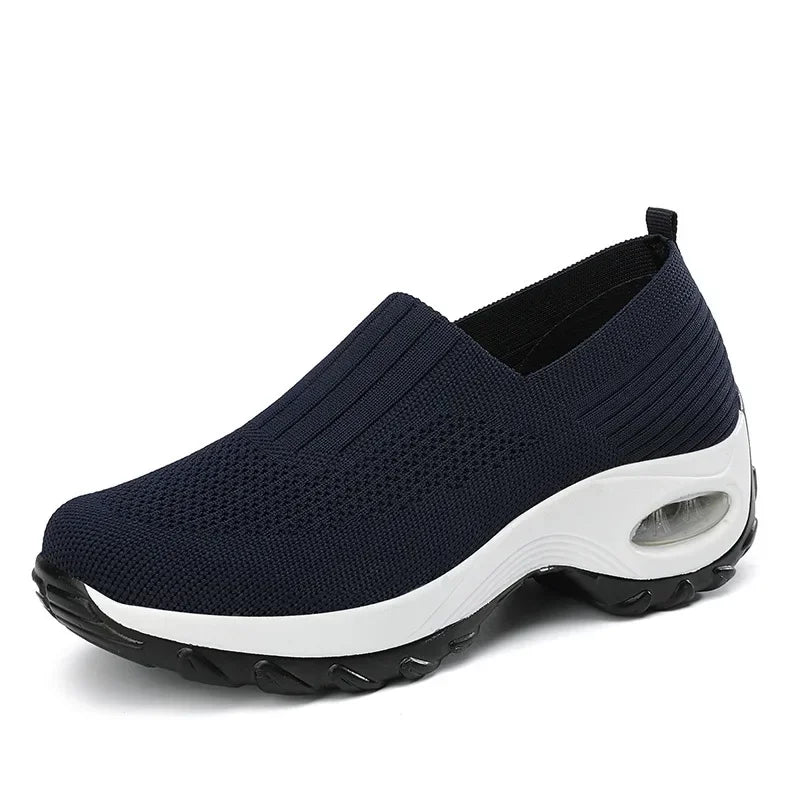 Slip-On Women Walking Shoes Orthopedic Diabetic