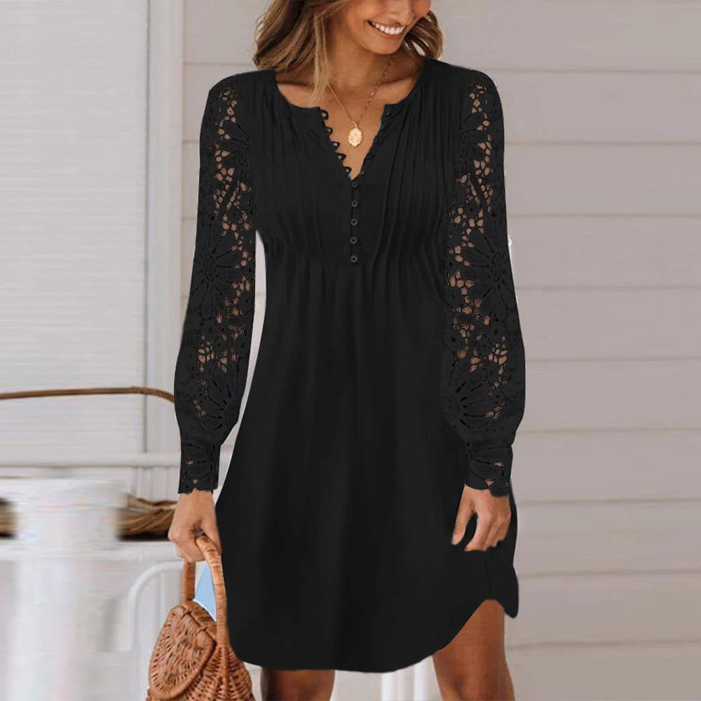 Lace Lady Long Sleeved Dress