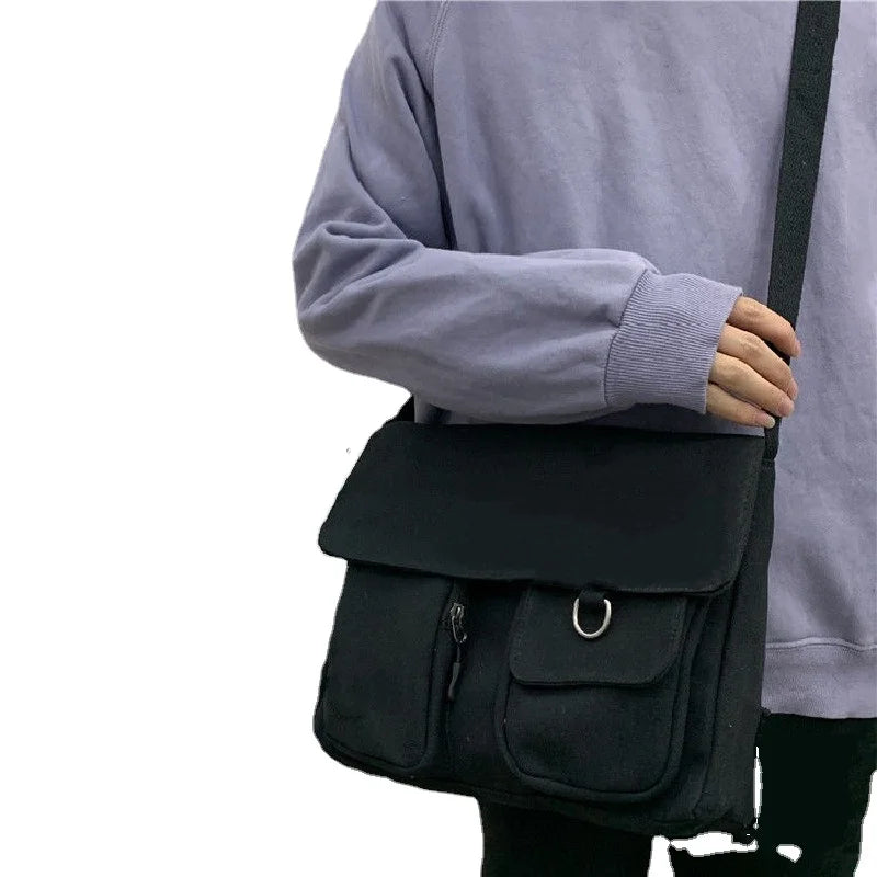 Simple Messenger Casual Satchel  Shoulder Bag